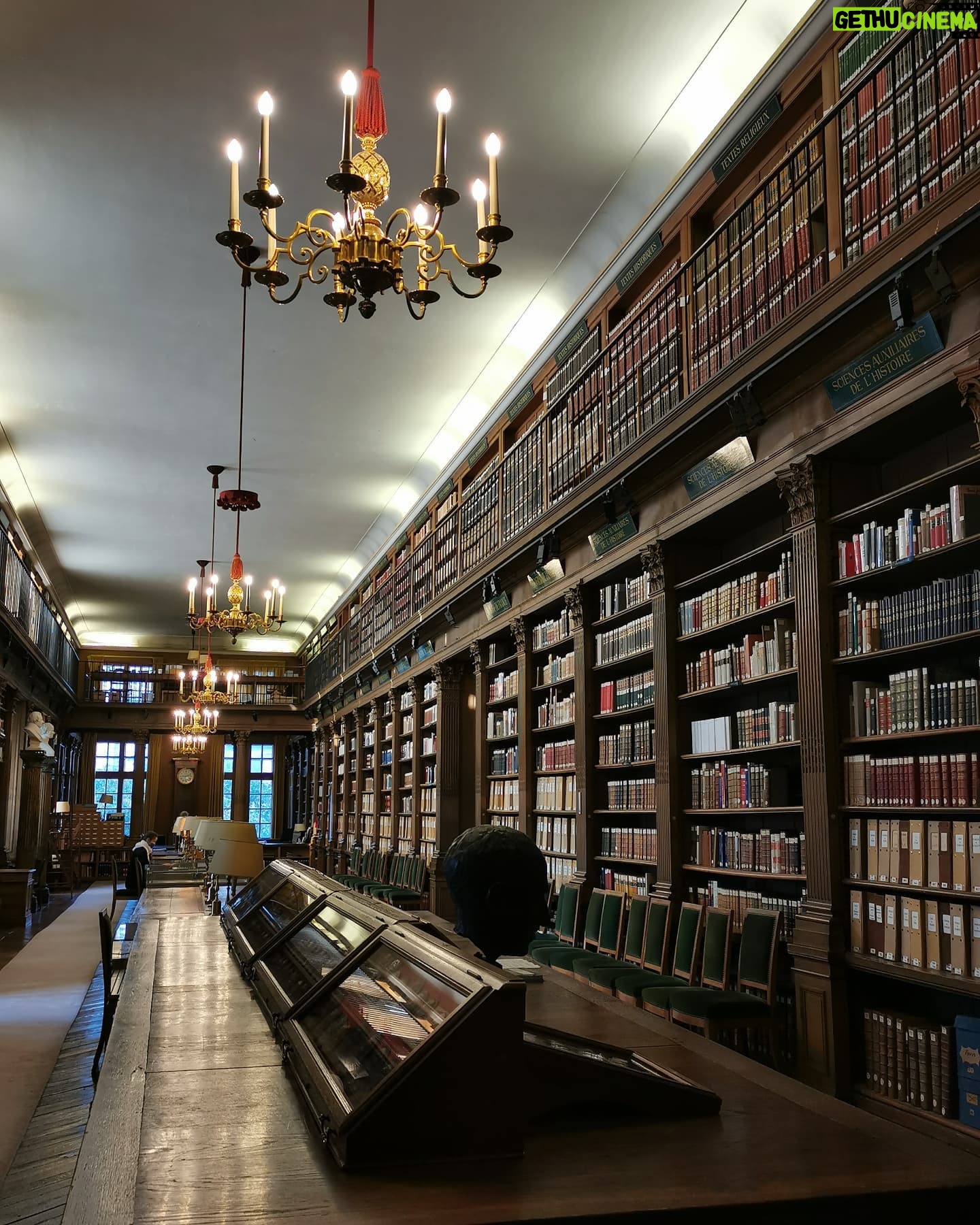 Forest Whitaker - 2.2K Likes - Another take from the French Institute: their library feels like a time machine taking you back to a different era of History! That was so exciting!