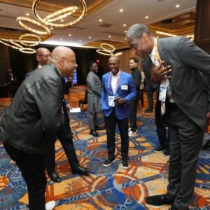 Forest Whitaker Instagram - It was great to spend time with my new @nbaafricaofficial family, and with friends both old and new at #NBAAllStar Weekend. Here’s to 75 years of NBA legends, and to supporting a new generation of superstars both at home and in Africa.