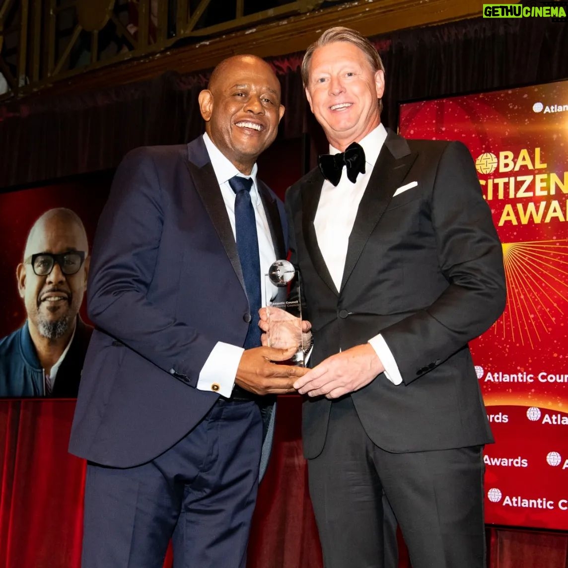 Forest Whitaker - 2.4K Likes - Iām humbled to be receiving the Atlantic Council Global Citizen award tonight, on behalf of the young peacemakers with whom we work at WPDI. We must remember that peace is more than the absence of violence. Worldwide, we can do our part every day to build it together.
@atlanticcouncil @hansvestberg @whitaker_peace