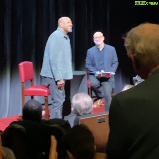 Forest Whitaker - 2.1K Likes - Thank you to @sagaftrafound for such a warm reception and for asking excellent questions about @godfatherofharlem!