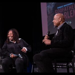 Forest Whitaker Instagram - It was wonderful to talk about Godfather of Harlem with Whoopi Goldberg at @92ndstreety, and @michaelstrahan and @linseytdavis at @goodmorningamerica — I’m so glad that everyone has been enjoying our season!