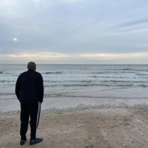 Forest Whitaker Instagram - Taking a quiet moment by the sea in France.