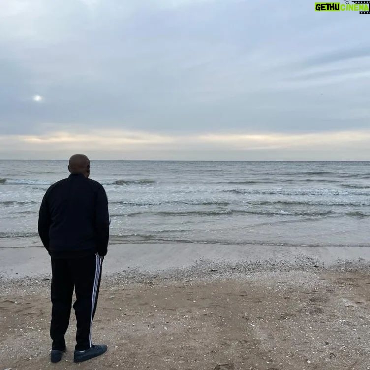 Forest Whitaker - 2.8K Likes - Taking a quiet moment by the sea in France.