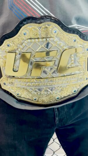 Forrest Griffin Instagram - #FunFactFridayFromForrest #TheUltimateGifts @ufcstore #holidaygifts 
@UFC CLASSIC CHAMPIONSHIP REPLICA BELT!
#does not actually hold pants up