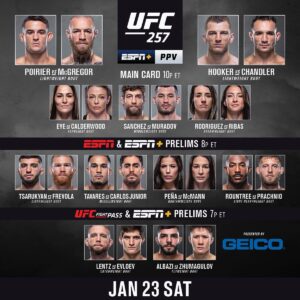 Forrest Griffin Instagram - Oh ya I remember what I was doing tonight @ufc #ufc257