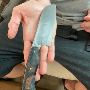 Forrest Griffin Instagram - Forged in the fires of Mordor, check out these awesome knives made by @chumneyknives @sugarcreekforge @jessemillermadeknives and @flyingsharkknives. Thanks guys for these amazing weapons, I mean knives. 🔪 #knife #knives #knivesofinstagram🔪 #knivesout #knivesofig #customknives #knivescommunity #knivesofinsta #knivestagram #knifemaking