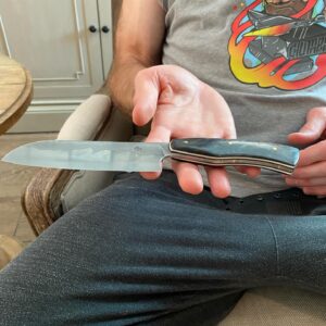 Forrest Griffin Instagram - Forged in the fires of Mordor, check out these awesome knives made by @chumneyknives @sugarcreekforge @jessemillermadeknives and @flyingsharkknives. Thanks guys for these amazing weapons, I mean knives. 🔪 #knife #knives #knivesofinstagram🔪 #knivesout #knivesofig #customknives #knivescommunity #knivesofinsta #knivestagram #knifemaking