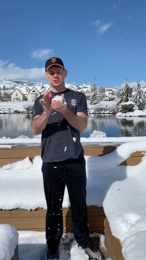 Forrest Griffin Instagram - Fun Fact Friday From Forrest!🌨️❄️ #snowday #snow #whitesnow #colorspectrum #snowing #snowfall #fact #facts #facts💯 #factsdaily #snowball #snowballfight #reno