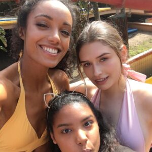 Frances Sholto-Douglas Instagram - A bittersweet farewell to three movies I can thank for wonderful friends, a ridiculously fun character, and (of course) “MEMORIES” ♥️💋 @thekissingboothnetflix