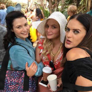 Frances Sholto-Douglas Instagram - A bittersweet farewell to three movies I can thank for wonderful friends, a ridiculously fun character, and (of course) “MEMORIES” ♥️💋 @thekissingboothnetflix