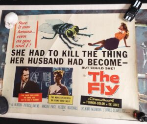 Francesco Francavilla Instagram - SHE HAD TO KILL THE THING HER HUSBAND HAD BECOME - BUT COULD SHE?
Just got a belated Father’s Day gift from my kitties: as I mentioned earlier they like to chase flies so the got me THE FLY original 1958 half sheet movie poster 😁😍🐈‍⬛🖤🪰