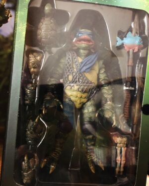 Francesco Francavilla Instagram - WHY NO ONE TOLD ME THIS EXISTED?!? 
TMNT MEETS CREATCH 😍😍😍
This is just perfection! Love it! When I saw it I had to get it for my Creatch collection. Well done @necaofficial @officialuniversalmonsters @tmnt 💚💚💚