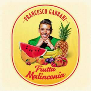 Francesco Gabbani Instagram - FRUTTA MALINCONIA
Il nuovo singolo fuori venerdì 3 maggio!
Pre-save al link in bio e nelle storie 👆🏼

Ce ne sarà per tutti i gusti 🍊🍌🍓🍐🍒🍉🥝

#FrancescoGabbani #FruttaMalinconia
@artistfirst @ma9promotion @bmgitaly
Artwork @paologee