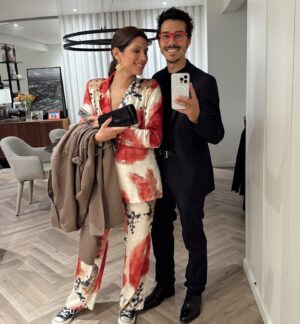 Francisco Garcia Instagram - O casal popcorn vai à festa 🕺💃