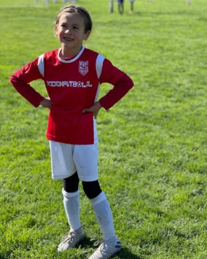 Francisco Kaminski Instagram - Te amo con mi alma hijo mío! Primer partido oficial! @supermarianopayasocaramelo eres el mejor ! @accionfutbol.cl
