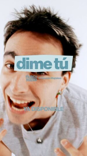 Franco Rizzaro Instagram - YA SALIÓ Dime Tú ft. @facundomajdalani ❤️‍🩹
vayan a escucharlaAaaAaa. link en mi bio y en historias <33333 🦀🫂🧧🌌💌🔮🪸
•
hay un equipo hermoso atrás de todo esto trabajando para q todo funcione asiq les quiero agradecer de corazón. ellxs son:
Dirección y edición: Mía Ferrari @miaaferrari 
Dirección de fotografía y color: Albertina Díaz @alber.diazph 
Dirección de arte: Dulce Cipolla @_____dulce_______ 
Mix: Jerónimo Samper @samper.jero 
Master: Audio Warrior MGMT: Max Sarthou @maxsarthou y Matias Viale @mativiale para BULL MG @bullmediagroup 
MGMT Creativo: India Buselli @indiabuselli para BULL MG Asistente de MGMT: Mecha Monserrat @ohmecha para BULL MG
Productor General: Matias Viale para BULL MG
Jefe de Producción: Juan Ignacio Rojas @jotita_erre para BULL MG
Asist. de Producción: Bautista Lena @bautilena para BULL MG
Producción creativa: Lola Etala @unanochebajolaluna para BULL MG
Estilista: Sophie Etchegoyhen @sophietchegoyhen 
RRSS: Agustina Chicote @aguschicote , Bautista Lena y Lola Etala para BULL MG
Diseño gráfico, Fotografía fija: Lola Etala para BULL MG
Sony Music Argentina @sonymusicargentina : Mauro de Tomasso @maurodetommaso , Agustin Sarrichio @agussarricchio , Niko Sedano @nikosedano , y Gonza Vázquez @gonza.vazquez 🫂
Agradecimientos: Gonzalo Calabrese, Zoe Martire
