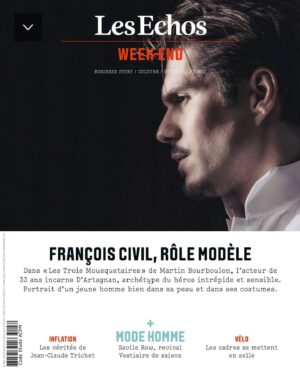 François Civil Instagram - Merci @lesechosweekend 🖋

📸 @yannrabanier