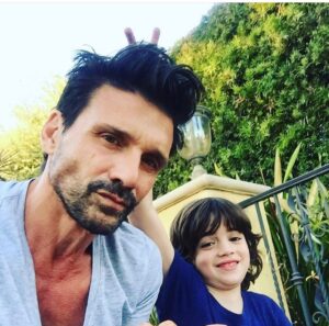 Frank Grillo Instagram - One day he’s putting rabbit ears on my head ,the next day he’s 13.  Happy birthday to my youngest baby !! Pure joy since the day he chose me. #HappyBirthdayRioGrillo ❤️❤️❤️❤️❤️
