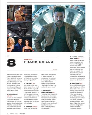 Frank Grillo Instagram - Couldn’t be more excited to be part of @entertainmentweekly MUST SEE 2021 list for #BossLevel. Been a long and bumpy ride but well worth all of it. @carnojoe @hulu March 5th. Thanks #EW ❤️
