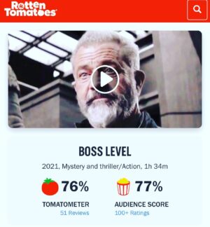 Frank Grillo Instagram - To all the critics that gave us a 🍅 I thank each and every one. To all that didnt .... well you’re lucky my mothers not w us. You’d of had a real problem on your hands. 😂And finally and most importantly 
THANK YOU THANK YOU THANK YOU !!!!!!!
to EVERYONE who took the time to check out #BossLevel on @Hulu. We are grateful 💪🙏🥊❤️ @carnojoe @warparty_films