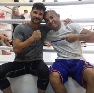 Frank Grillo Instagram - we never got to air Brazil on #Fightworld @netflix for unfortunate reasons. i made some amazing friends there. @pedrorizzomma @murilobusta @hugoduartelutalivre and more as well as this legend @josealdojunioroficial. they were all gracious and welcoming and scary as fuck. these were some of the best to ever do it. @riganmachado it’s time to go back. #brotherhoodoffighting @padregrande @netflix