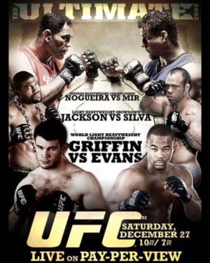 Frank Mir Instagram - Dec27.2008

15 years ago today, UFC 92 took place in Las Vegas, Nevada. One of the most memorable events in this sport’s history. Rampage’s revenge, Big Nog finished for the first time, and the first title clash between two Ultimate Fighter winners.