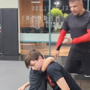 Frank Mir Instagram - As a competitor, you learn about yourself as a teacher you learn about your art. Priceless moments teaching one of my students Cash and my son.