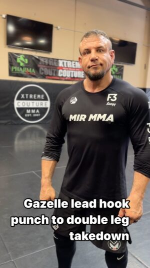 Frank Mir Instagram - An example of using strikes to freeze up my opponent feet and move their defense so to set up an entry for my takedown