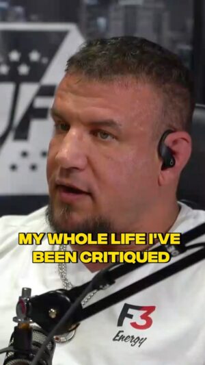 Frank Mir Instagram - Criticism can be a VALUABLE tool for improvement 🧠

🎧 Watch/Listen to the Full Story with @thefrankmir on Episode 32 of The HJR Experiment - LINK IN BIO 

#hjrexperiment #frankmir #mma #podcast #mmapodcast #criticism