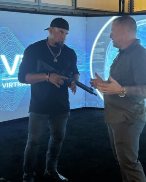 Frank Mir Instagram - Highlight of the @shotshow for me was training on @virtra.inc