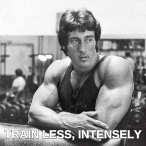 Frank Zane Instagram - How often should I train? How long should each workout last? It seems to be the case that the older you get the less frequently you should train — especially if you want to train hard each workout. The rule is train less frequently but harder. And when you get more rest to recuperate, you’ll be able to train harder. Learn more on frankzane.com