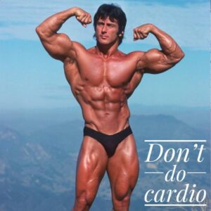 Frank Zane Instagram - I don’t do cardio, instead I walk everyday with my dog for an hour and a half.
frankzane.com #frankzane #bodybuilder #bodybuilding