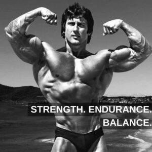 Frank Zane Instagram - I try to get one to two hours of total aerobic time every week from riding a stationary bike and walking. Balancing aerobics with weight training is essential for good overall results combining strength and endurance. Too much aerobic activity will increase definition but will not enhance overall muscle growth. Learn more on frankzane.com