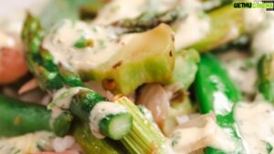 Frankie Celenza Instagram - EAT YOUR GREENS! Sting tonight at 7pm! Going green isn’t just a trend, it’s a no-brainer when the fresh veggies are in season and at their lowest prices. These colorful recipes and zero waste tips will have you rejoicing after a long winter season. 
Tonight I’m cooking:
Spring Green Quinoa 
Spring Veggie Stir Fry
Vegetable Scrap Fritters