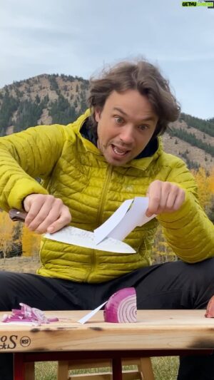 Frankie Celenza Instagram - Need knife skills? This one is called the "up & down". it's all about not recoiling too far with the knife and using the other hand as a guide. It feels weird for about 5 minutes, and then you have it for life. Follow my substack from more insights, recipes and tips on cooking (and occationally life) link in bio