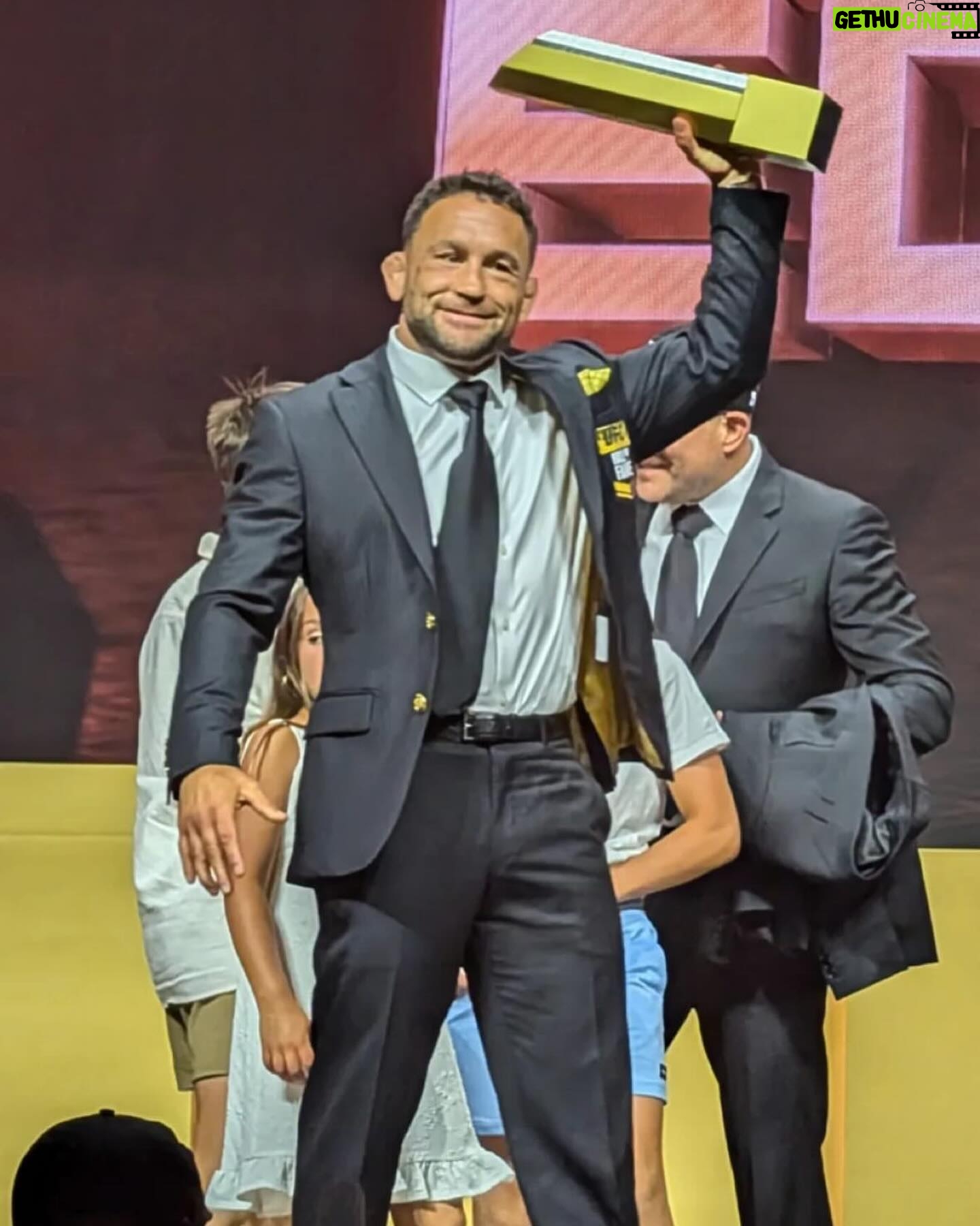 Frankie Edgar - 9.3K Likes - Still reeling from last weekend in Las Vegas! UFC Hall of Famer, can’t believe it went this fast, feels like yesterday heading to Vegas to fight at UFC 67. I’m so blessed to be able to share this honor with my friends and family who were with me from the beginning always by my side, always supporting me. I owe you all so much and I’m incredibly grateful to have you all in my life. #IronArmy #Fe