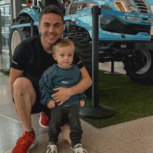 Frankie Muniz Instagram - Missing my little guy already! The thought of not being able to see him for 2-3 weeks is really rough.