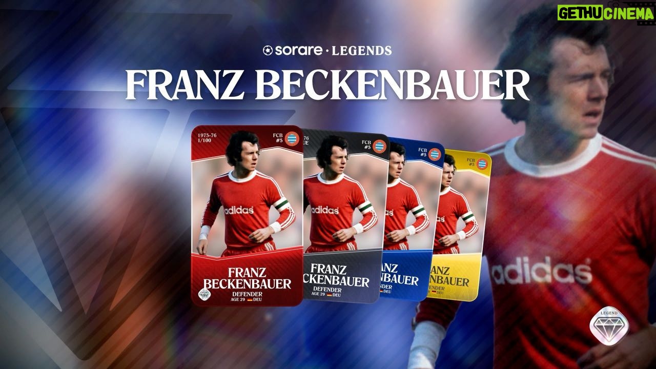 Franz Beckenbauer - 8.7K Likes - “There was a team spirit that couldn’t have been bettered” 🔴 ⚪
Franz Beckenbauer’s Sorare Legend collection expands with @fcbayern cards for 1975-76, a season in which “Der Kaiser” won a 3rd straight European Cup and his 2nd Ballon d’Or. 🏆🏆
#OwnYourGame #FCBayern #SorareLegends