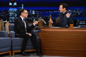 Fred Armisen Instagram - @fallontonight 
Photos by @toddowyoung