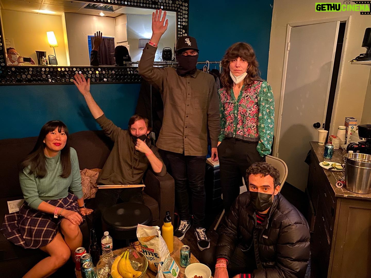 Fred Armisen - 5.2K Likes - Thank you @fiery_furnaces for having me on tour! @brooklynsteel @thaliahallchicago @elreytheatre