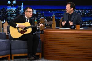 Fred Armisen Instagram - @fallontonight 
Photos by @toddowyoung