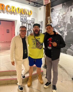 Fred Armisen Instagram - Thank you to @thepunkrockmuseum in Las Vegas for making me feel welcome, and for letting me give a couple of guided tours. This museum is amazing. Too many great exhibits to list. It was fun to record @turnedoutapunk with @chrisestradacomic and @fatmikedude. Thanks to @samthehawktoys for Ian Rubbish.