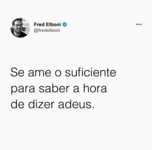 Fred Elboni Instagram - Adeus.