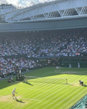 Freddie Dennis Instagram - Thanks to @ralphlauren for a beautiful day out at Wimbledon with relatively close acquaintances ❤️