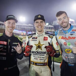 Fredric Aasbø Instagram - What a day, what a win! @FredricAasbo | @NittoTire stands tall at the top of the podium in Atlanta.

🥇 @FredricAasbo
🥈 @SimenOlsenDrifting
🥉 @JamesDeane130

#FormulaD #FormulaDRIFT #FDATL