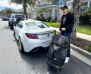 Fredric Aasbø Instagram - Photo dump from Long Beach: A fun first round of the year. The rain made the track ultra slippery and we basically ran two gears lower than usual… Top 8 finish, car ran great and high spirits within the team! #ToyotaPartner @rockstarenergy @toyotaracing @nittotire @eneosusa @rsrusa @ompracing @larry_chen_foto @topnotch_jz