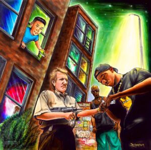 Fredro Starr Instagram - Strapped 🔫
(Produced by Fredro Starr) 

The new project from UFO Fev entirely produced by Fredro Starr of Onyx. 💯😡🛸

Artwork by the amazing @billybiancoart 🖼️

OUT NOW!!!
ON ALL DSP’s 

DON’T SLEEP 💤