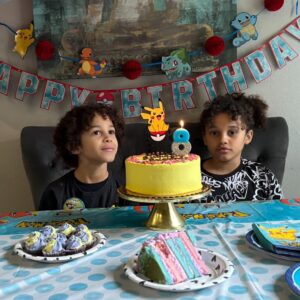 Fredro Starr Instagram - HBD Brighton!! the big 8 🎉🎉🎉 #ariesseason