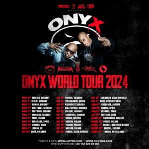 Fredro Starr Instagram - #onyx #tour starts april 10th!! #dresden #germany tap in to onyxhq. com for tour dates and tickets #100MAD