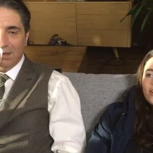 Freya Tingley Instagram - On the set of @thesonatamovie Simon Abkarian and I liked to remain in character between takes...!